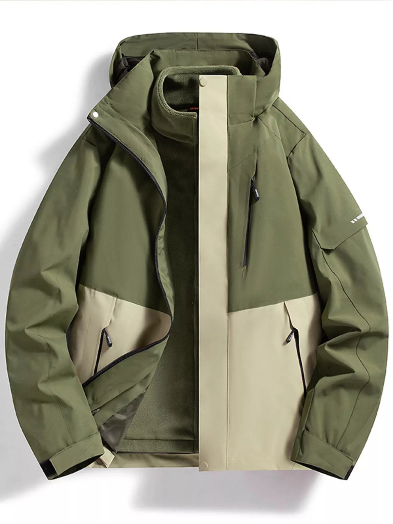 Waterproof Big Mens Parka Coat