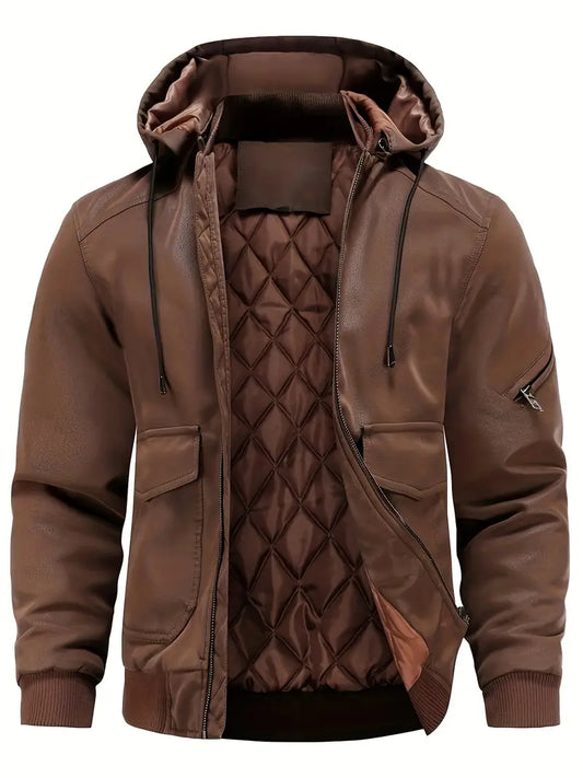 Men's Insulated Waterproof Winter Coat - OutfitLondon