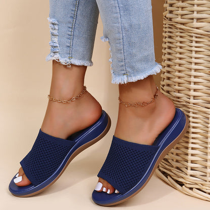 Women's Flyknit Soft Wedge Sandals