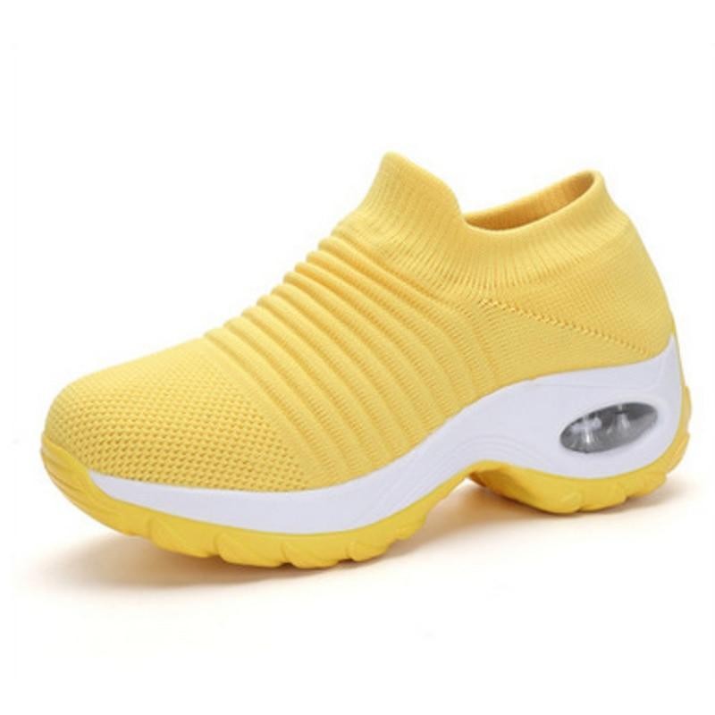 Slip on Orthopedic Walking Sneaker for Plantar Fasciitis With Arch Support