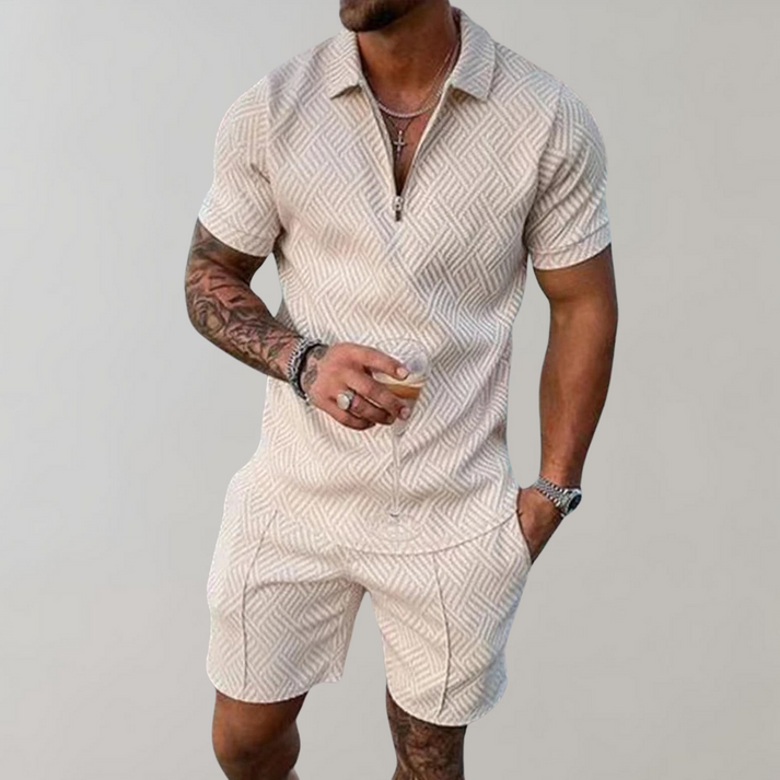 Stylish and Casual Shirt and Shorts Set for Men