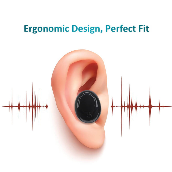 Rechargeable In Ear Hearing Amplifier Aids
