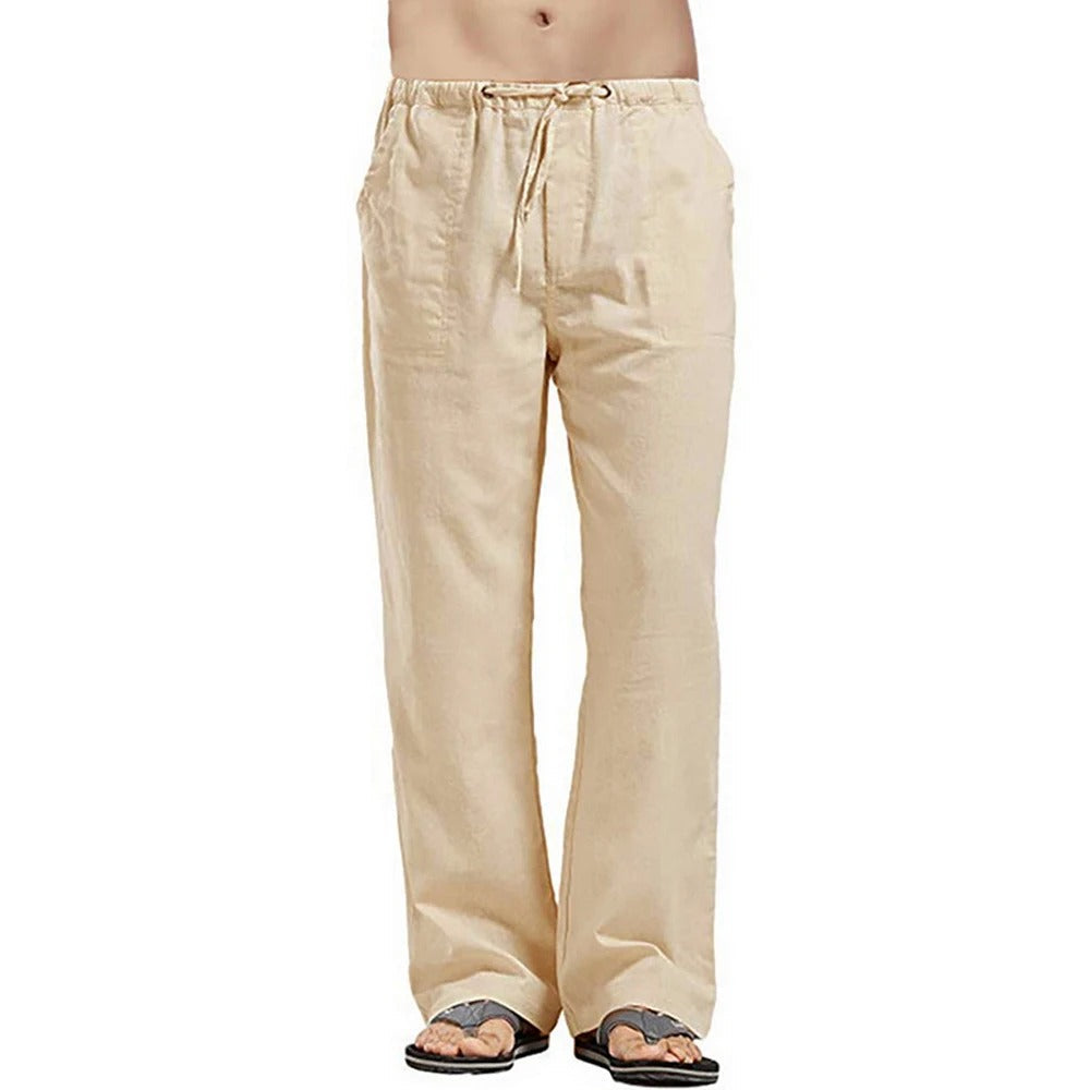 Comfortable Mens Jogger Pants with Elastic Waist