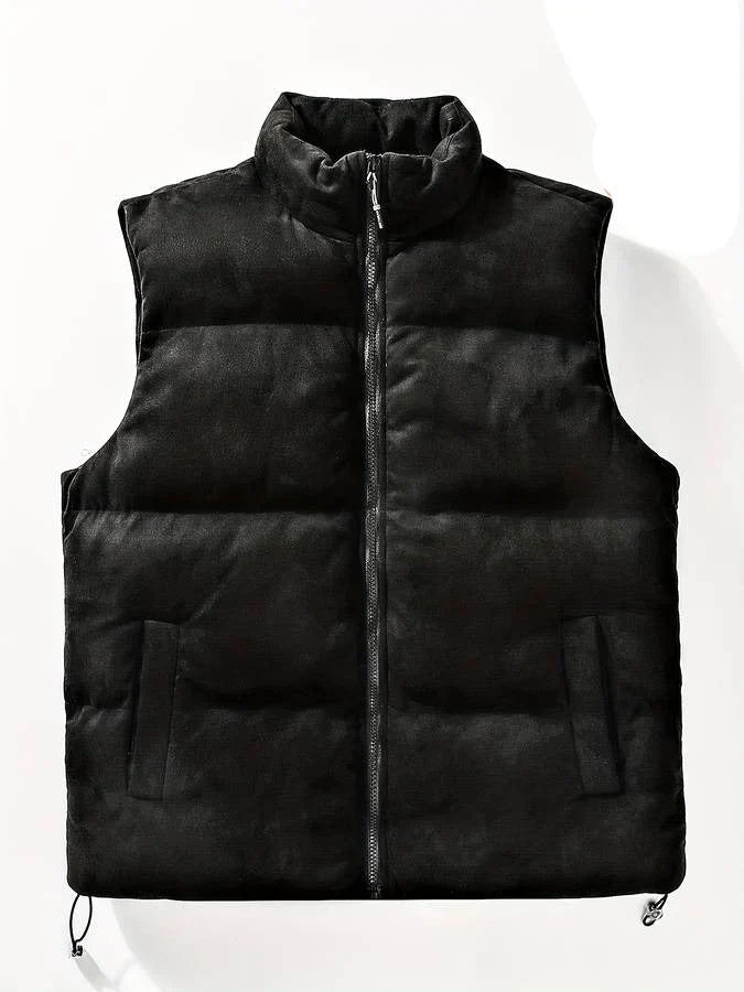 Padded Quilted Zip Up Bodywarmer