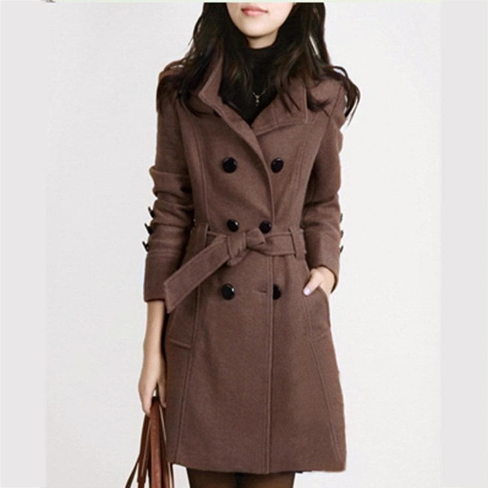 Warm Women's Long Parka Coat - OutfitLondon