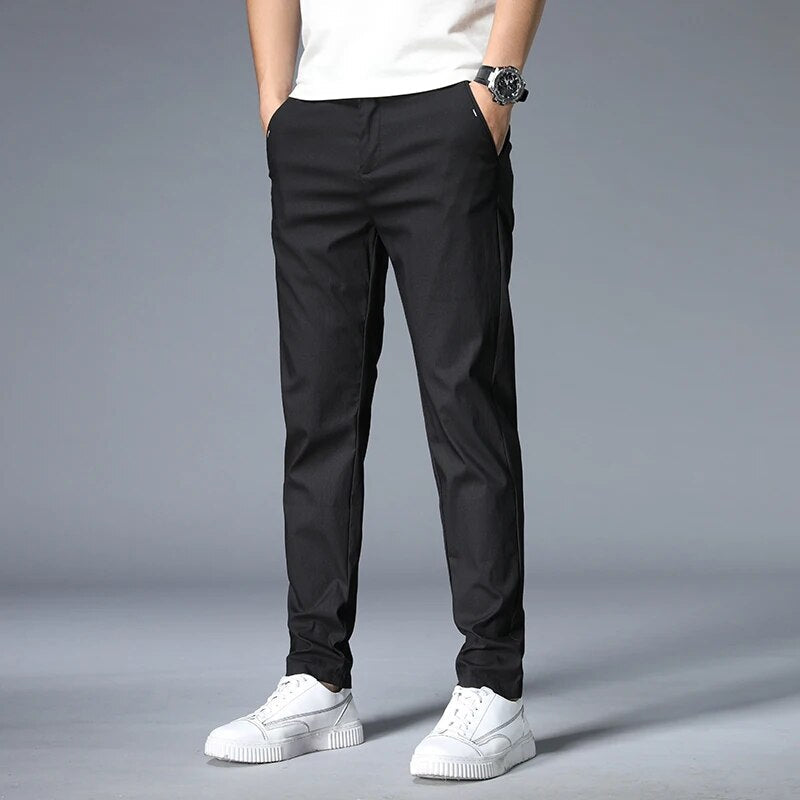 Relaxed Fit Soft Chino Pants