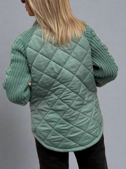 Cozy Jacket with Fleece Sleeves