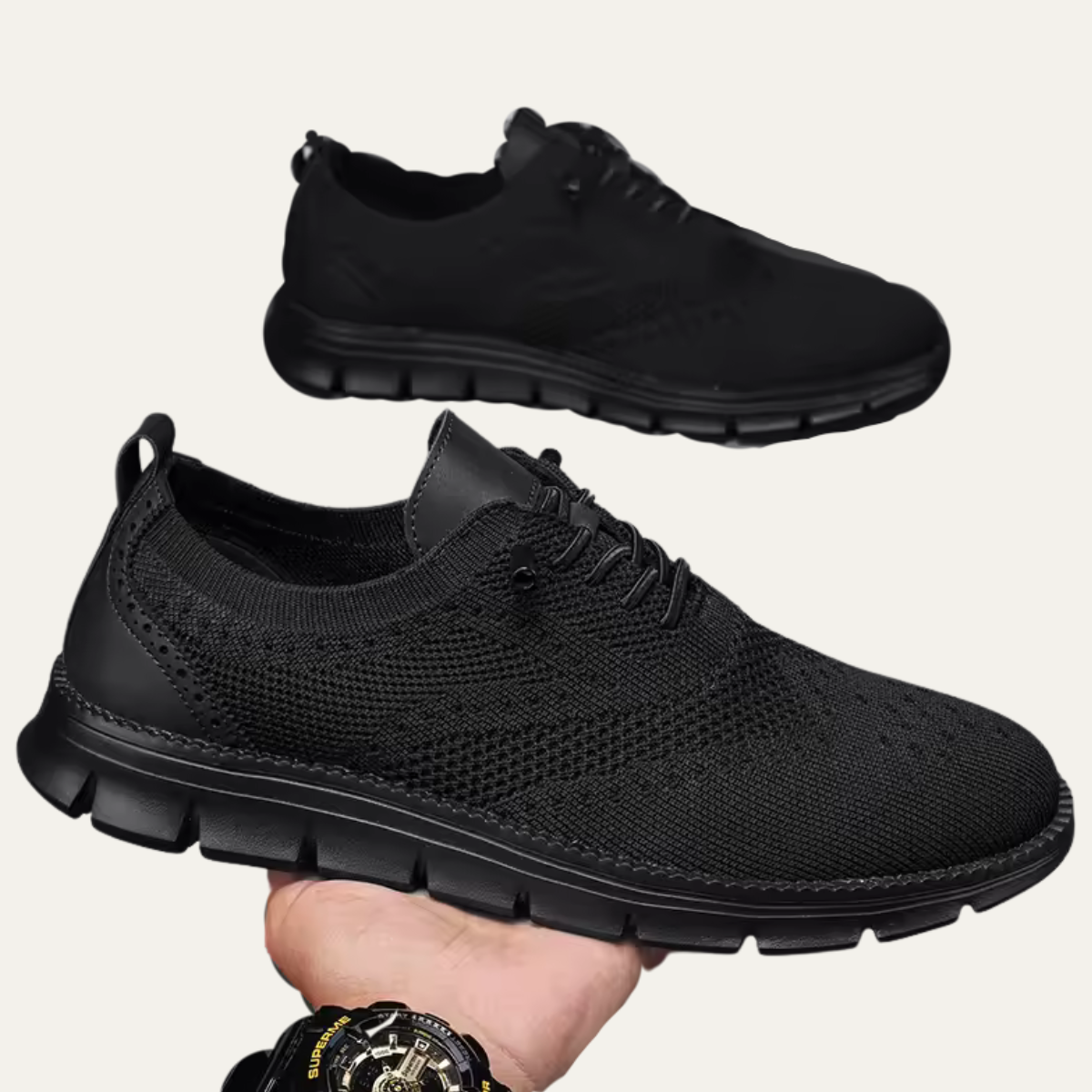 Comfortable Men's Walking Shoes – Breathable Daily Sneakers
