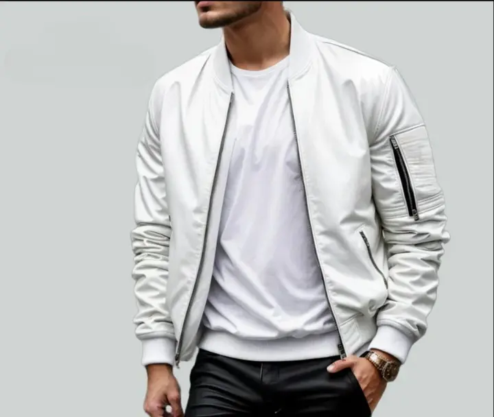 Slim Fit Mens Zipper Jacket Casual Wear - OutfitLondon