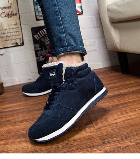 Warm Waterproof Men's Winter Boots - OutfitLondon