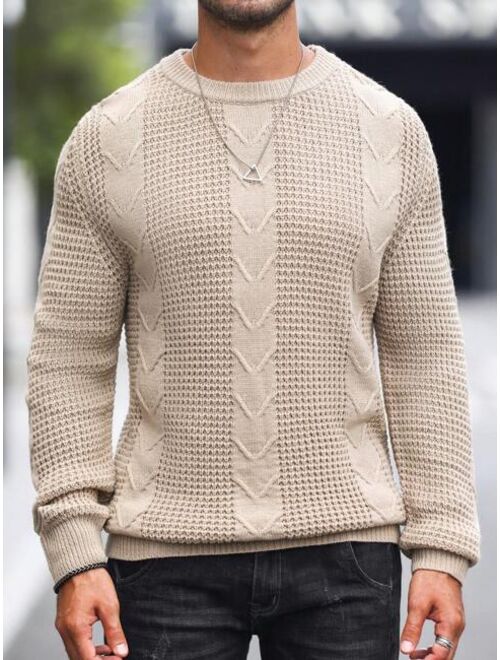 Warm Beige Classic Cashmere Sweater