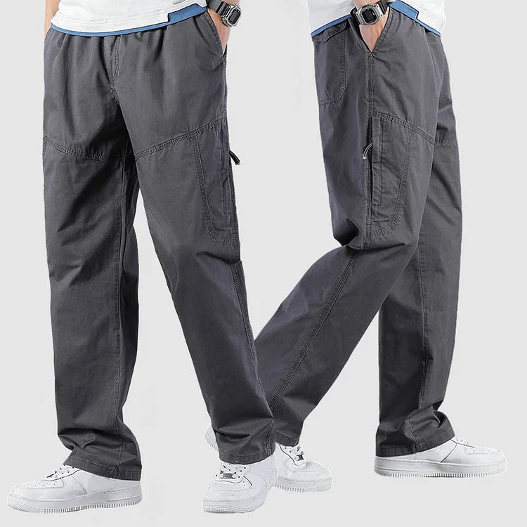 Practical Men's Multi Pocket Work Pants