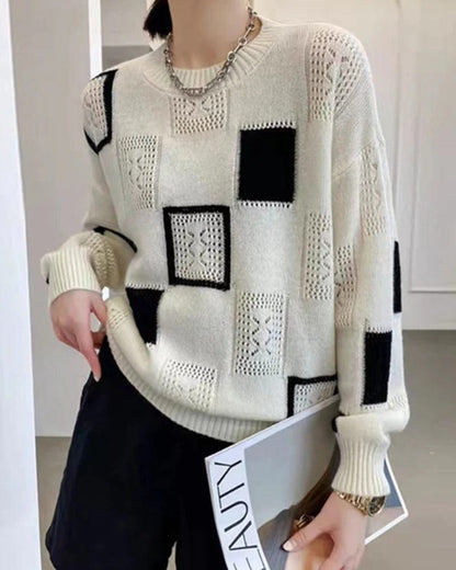 Ladies Warm Crew Neck Sweater
