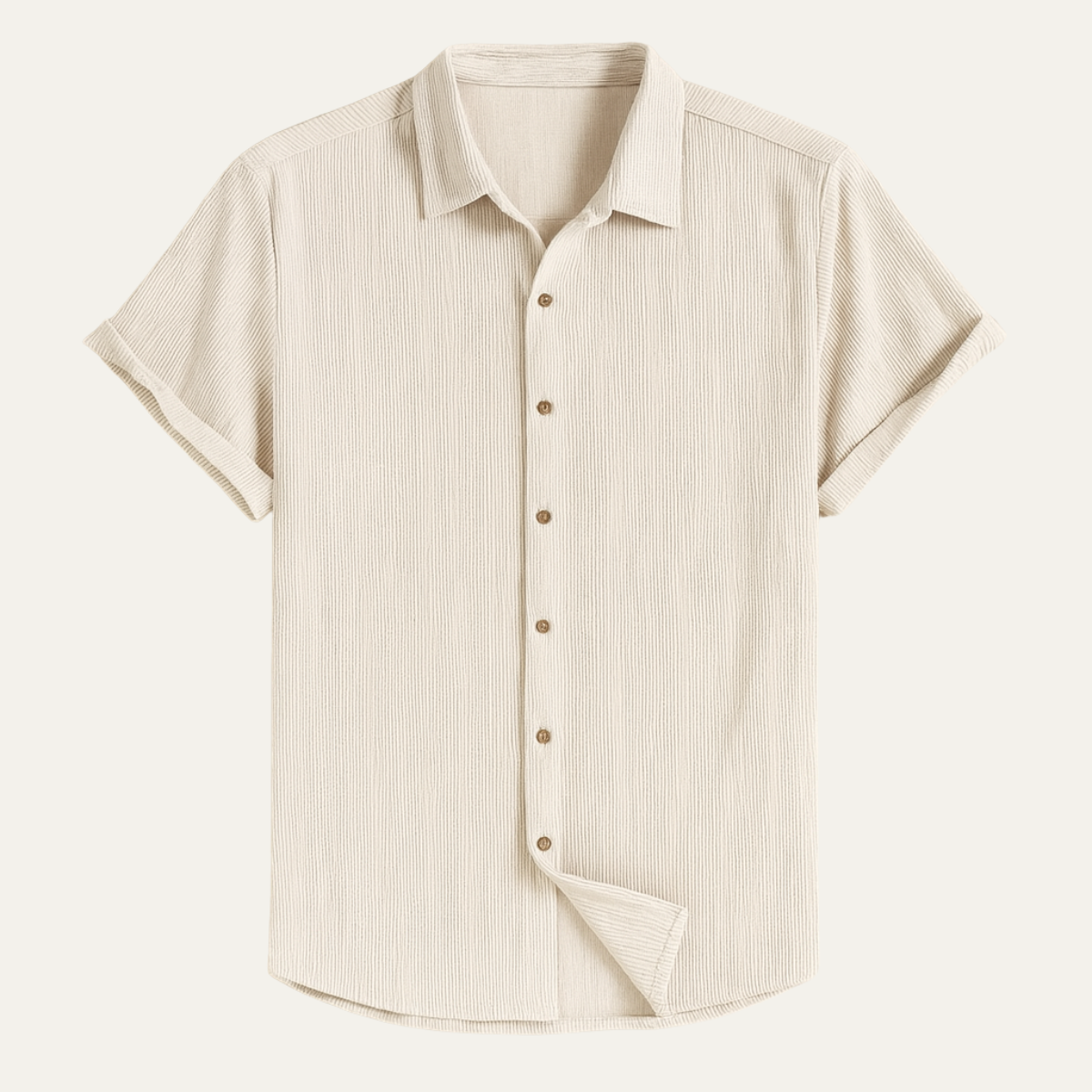 Classic Mens Relaxed Fit Corduroy Button Shirt
