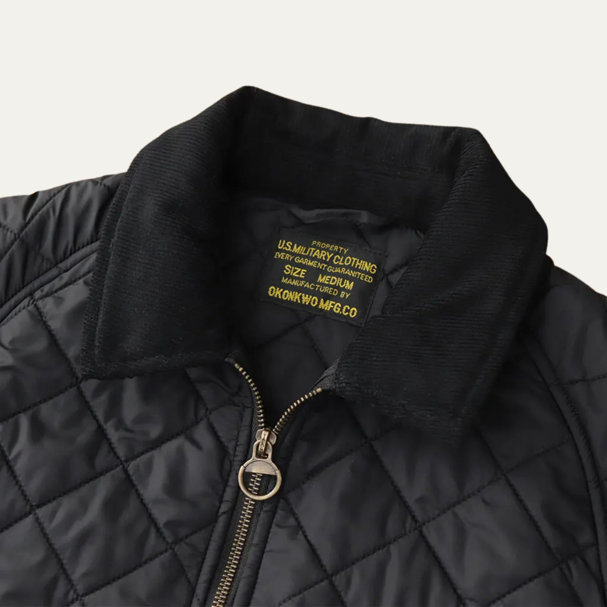 Classic Men's Quilted Bomber Winter Coat