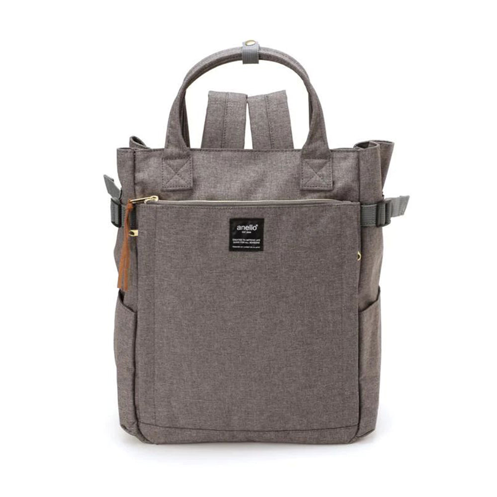 Versatile Tote Bag & Backpack - Gray, Daily Use - OutfitLondon