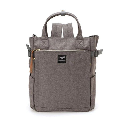 Versatile Tote Bag & Backpack - Gray, Daily Use - OutfitLondon