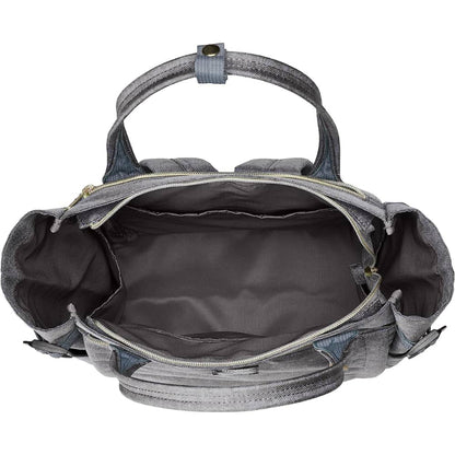 Versatile Tote Bag & Backpack - Gray, Daily Use