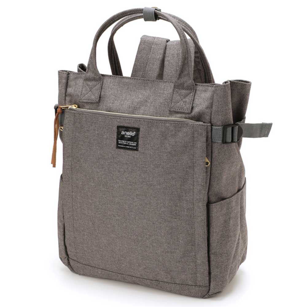 Versatile Tote Bag & Backpack - Gray, Daily Use