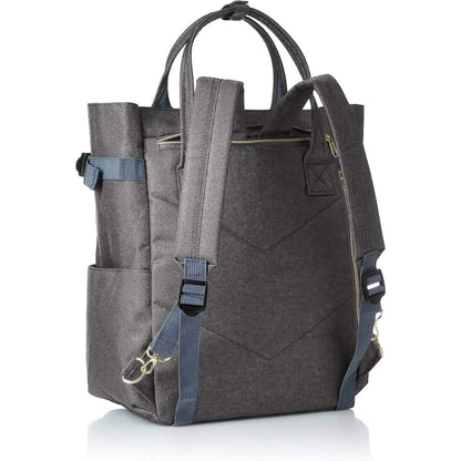 Versatile Tote Bag & Backpack - Gray, Daily Use