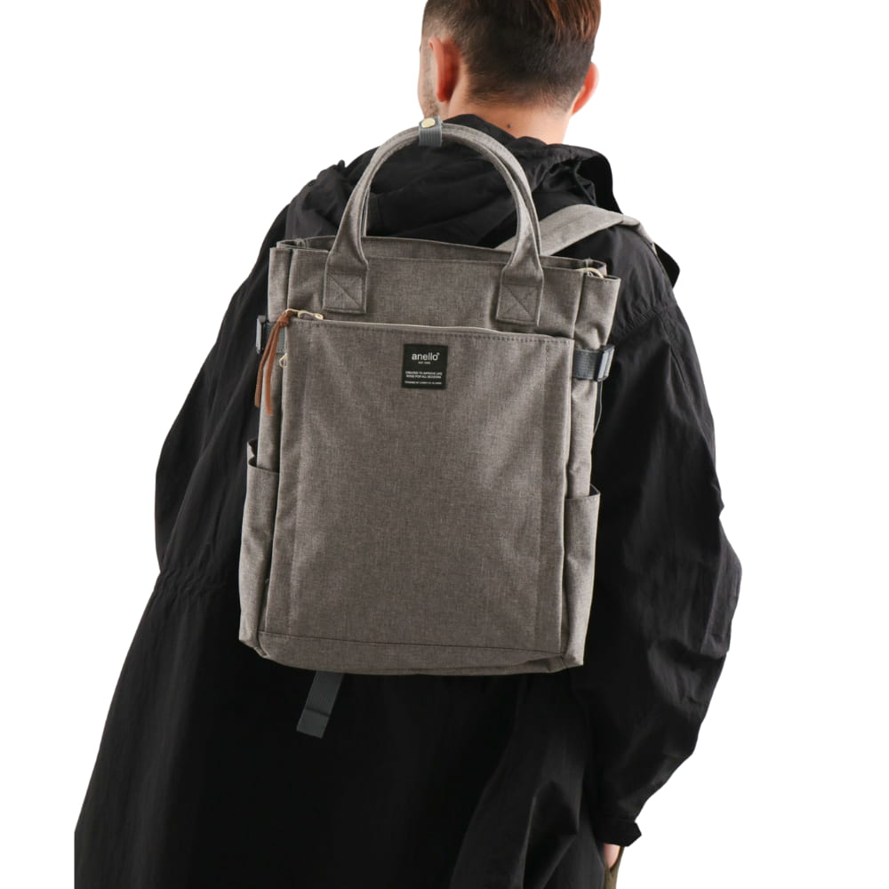 Versatile Tote Bag & Backpack - Gray, Daily Use