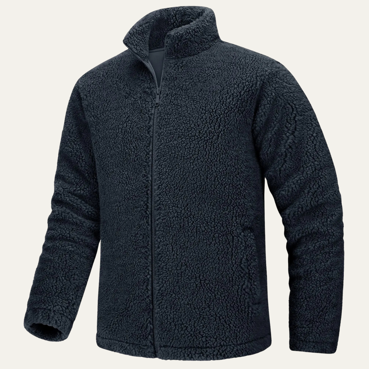 Warm Men's Fleece Winter Coat Jacket