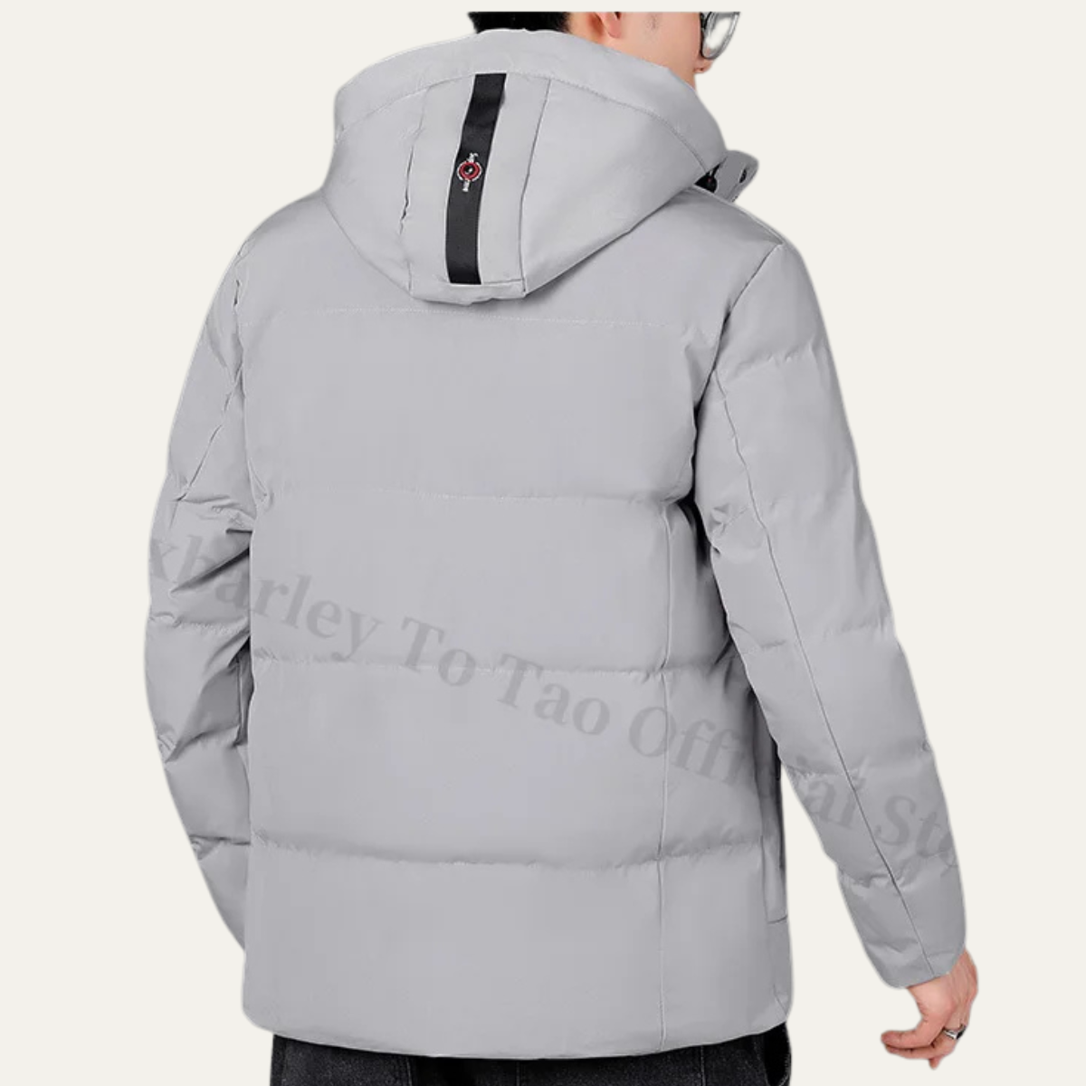 Thick Insulated Men's Hooded Puffer Coat