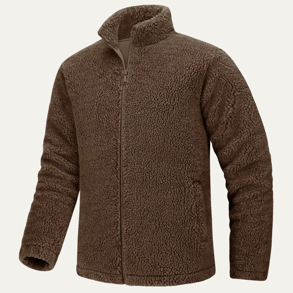 Warm Men's Fleece Winter Coat Jacket