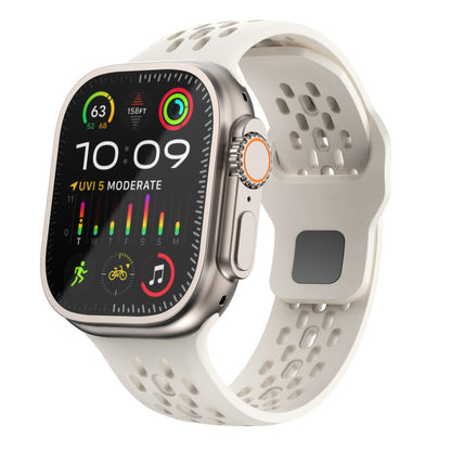 Comfortable Elastic Apple Watch Silicone Strap