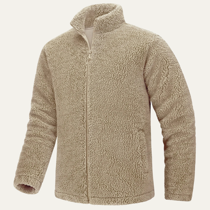 Warm Men's Fleece Winter Coat Jacket