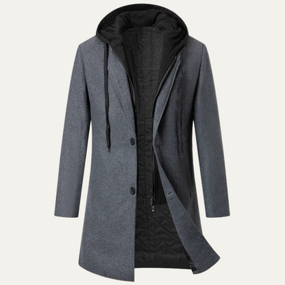 Warm Waterproof Parka with Adjustable Hood