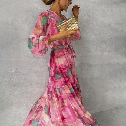 Breathable Floral Sundress for Women