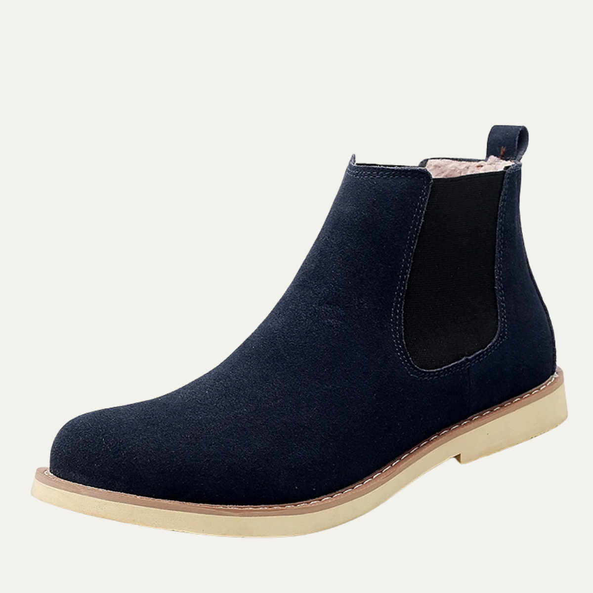 Classic Men's Suede Zip Chelsea Boots - OutfitLondon