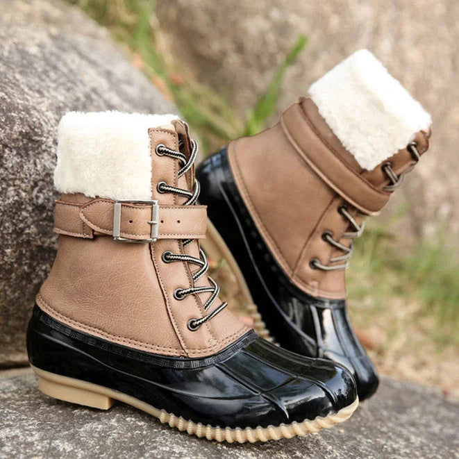 Warm Waterproof Women's Winter Snow Boots