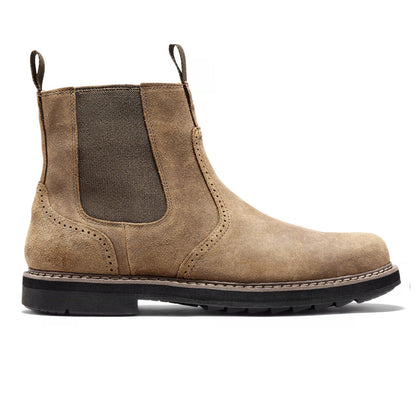 Men's Casual Leather Chelsea Ankle Boots