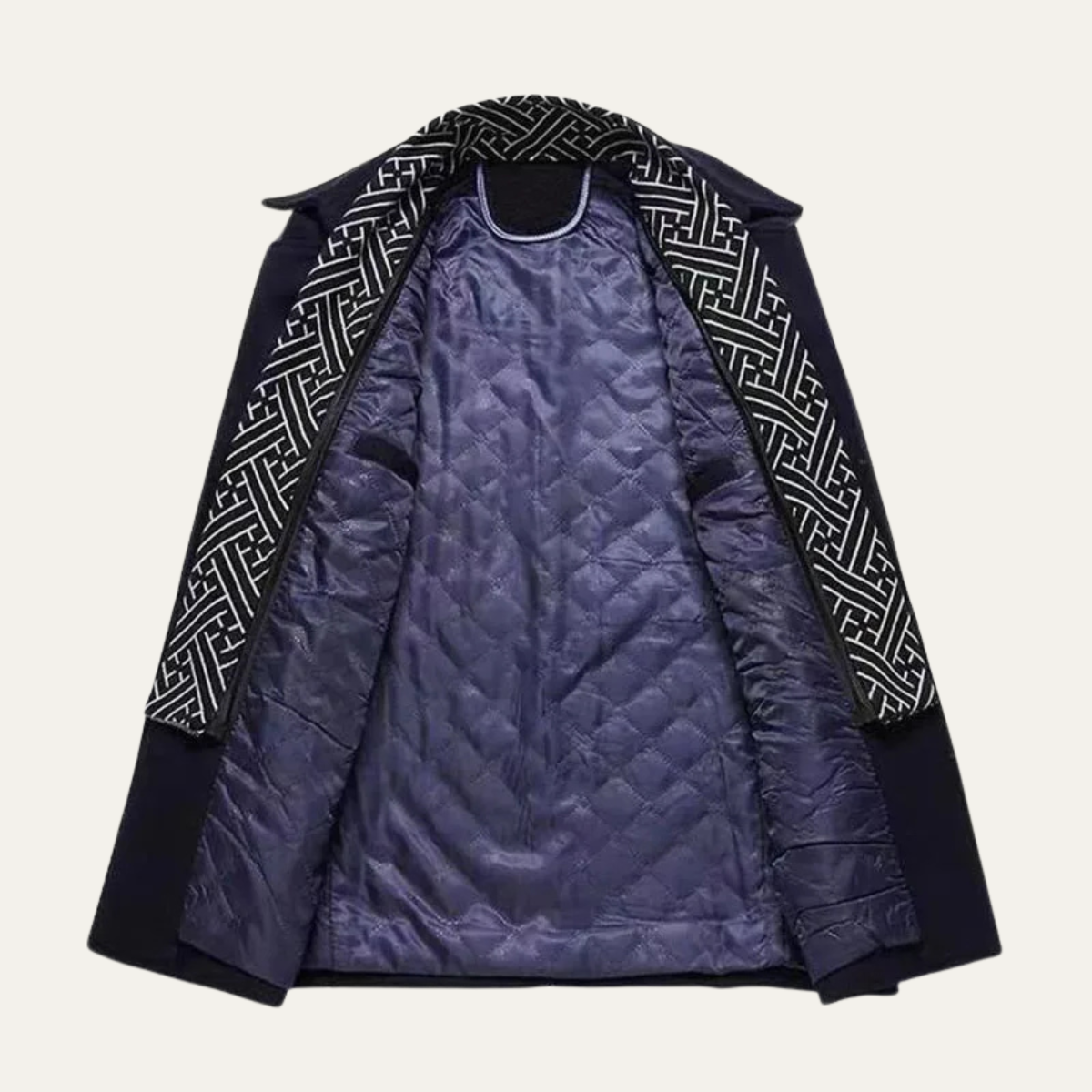 Classic Men's Water Resistant Trench Coat