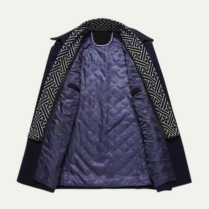 Classic Men's Water Resistant Trench Coat