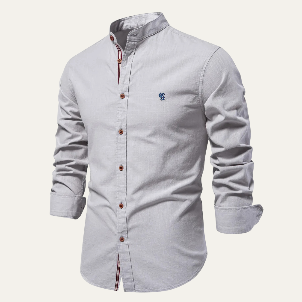 Relaxed Fit Men's Classic Button Down Shirt