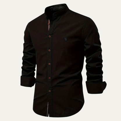 Relaxed Fit Men's Classic Button Down Shirt