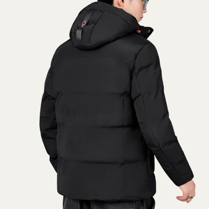 Thick Insulated Men's Hooded Puffer Coat