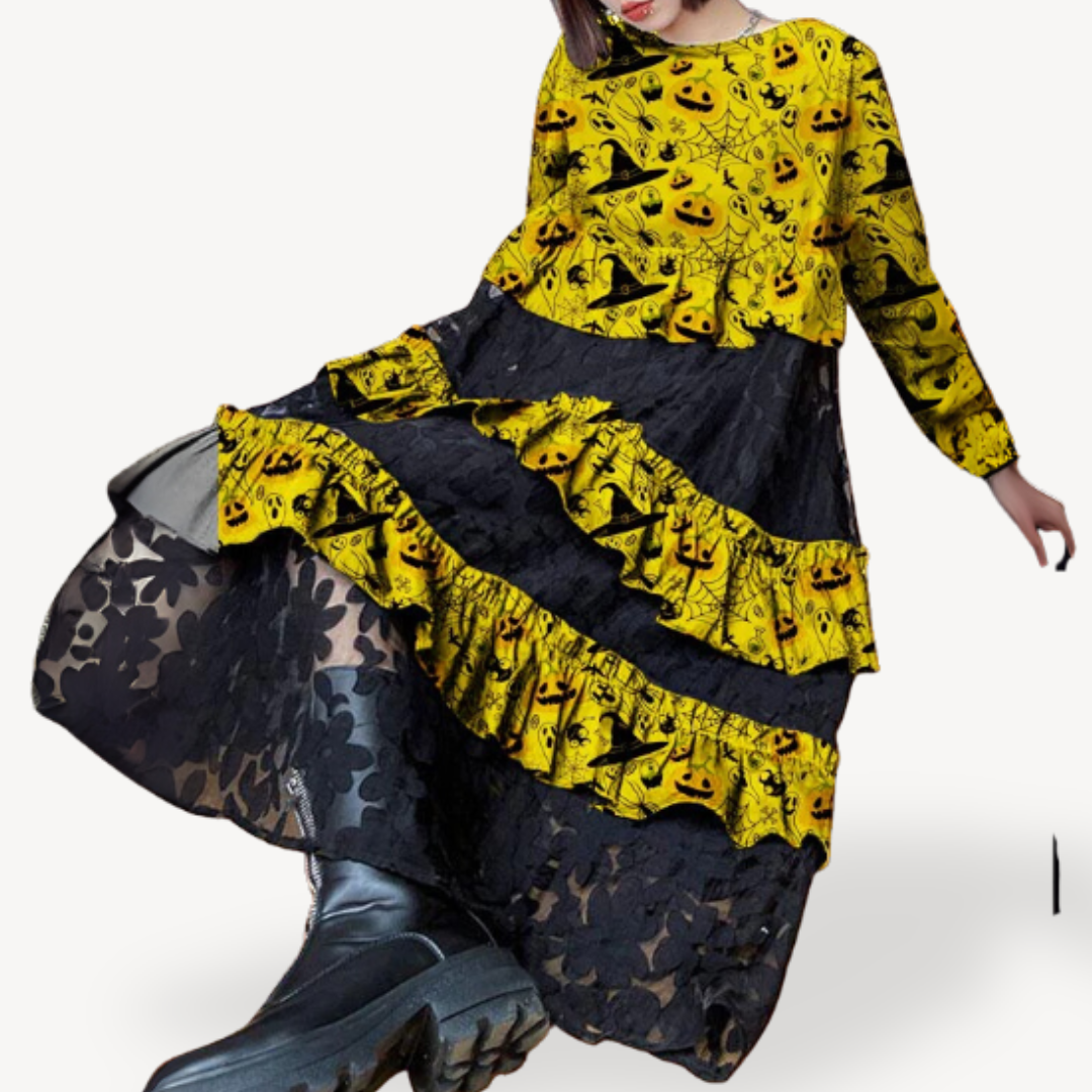 Feminine Layered Lace Summer Dress