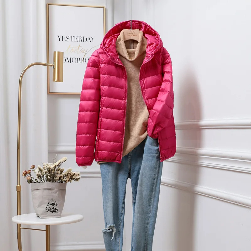 Comfortable Ladies Filled Parka Jacket