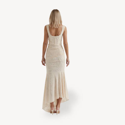 Ladies' Lace Mermaid Long Evening Dress