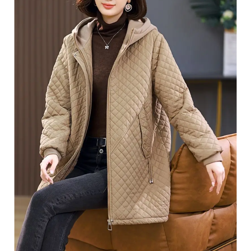 Warm Women's Fleece Zipper Jacket for Cold Weather