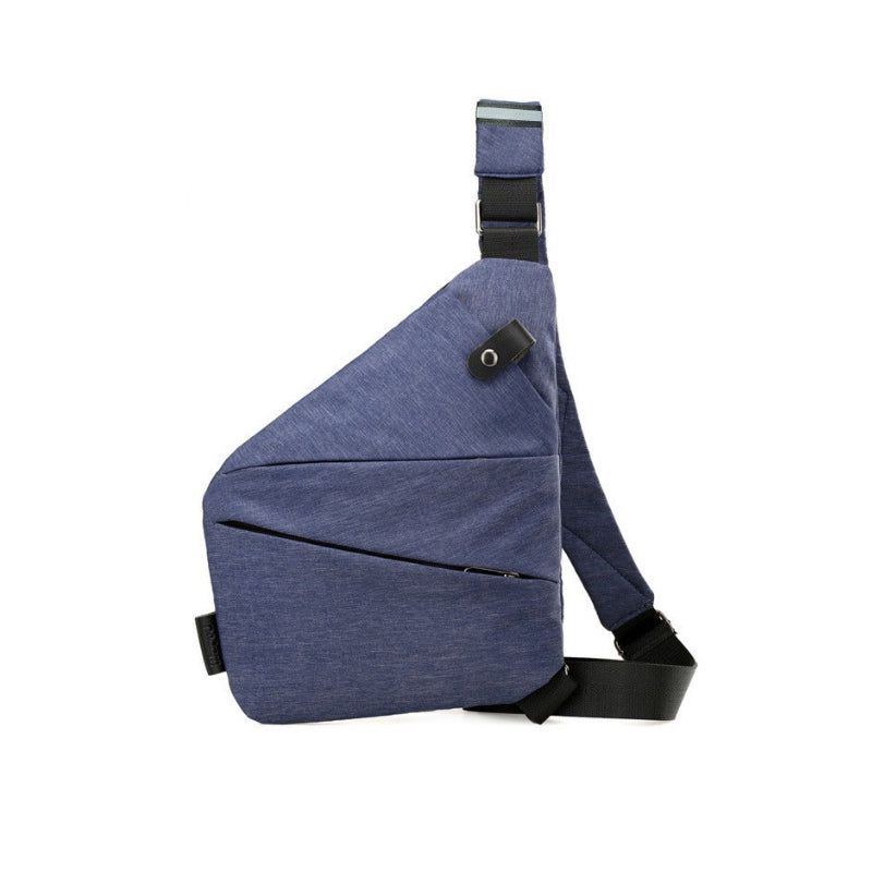 Secure Crossbody Travel Bag With Hidden Pockets