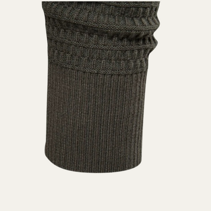 Relaxed Fit Mens Knit Button Cardigan