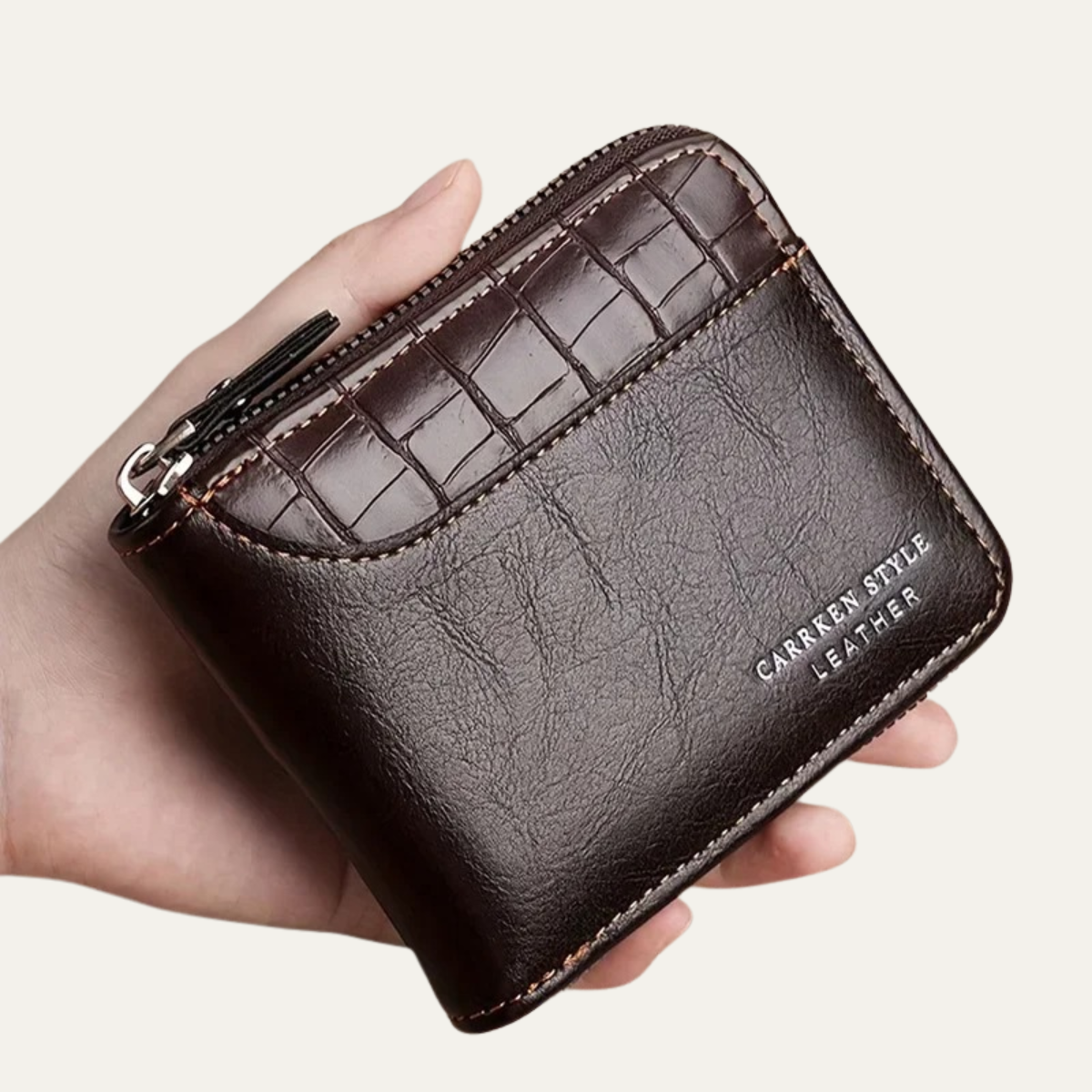 Premium Leather Men's Coin Wallet