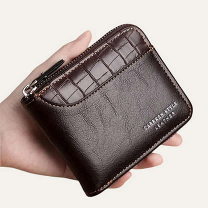 Premium Leather Men's Coin Wallet