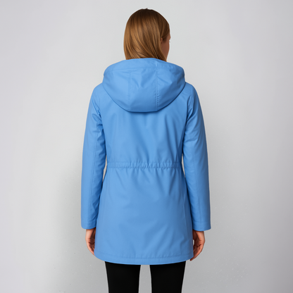 Women's Waterproof Hooded Rain Jacket