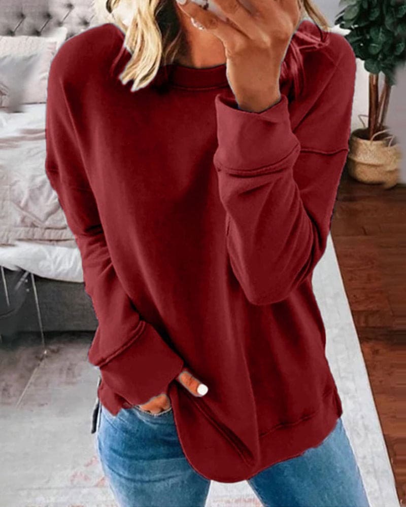 Comfy Women's Cotton Blend Sweater